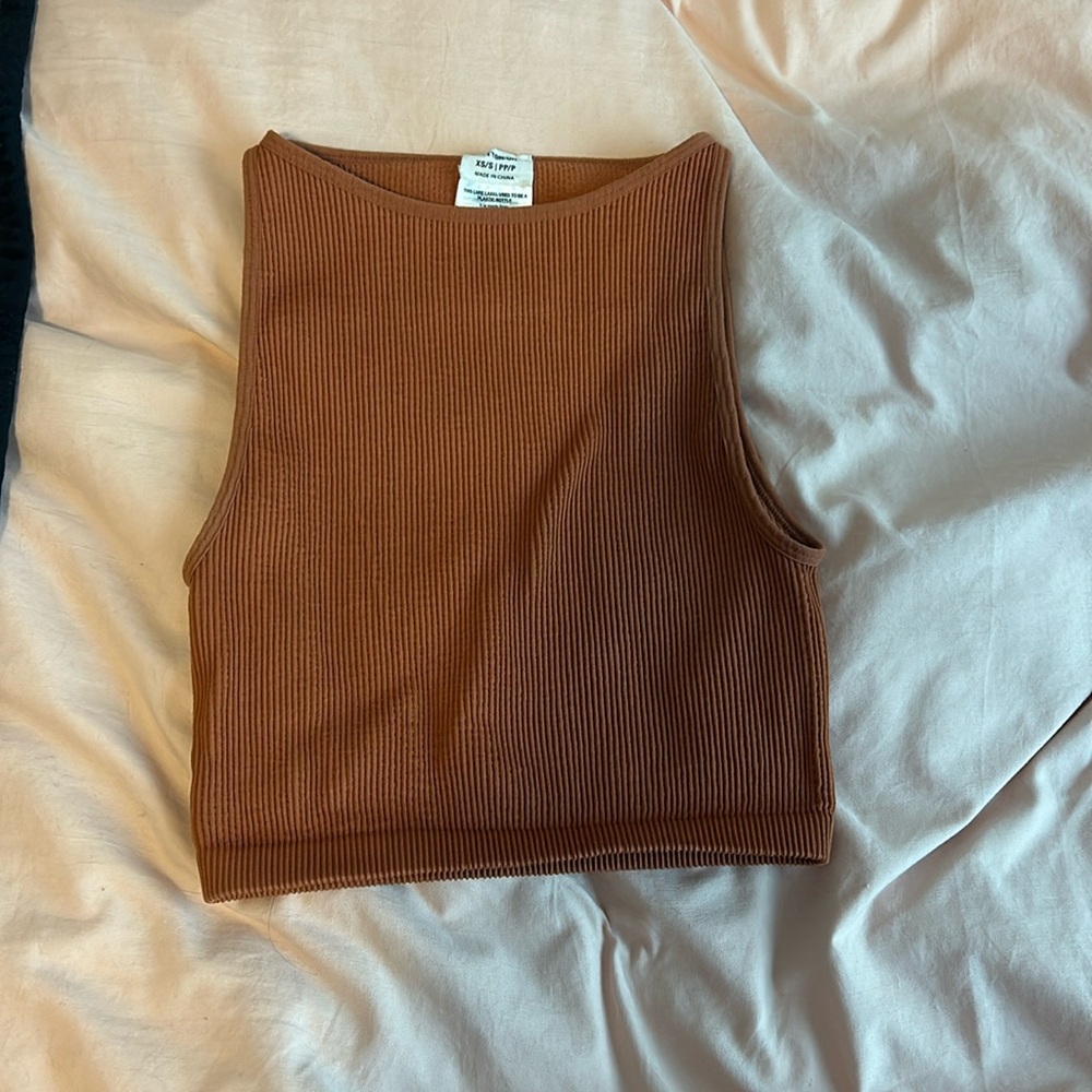 Burnt orange summer tank